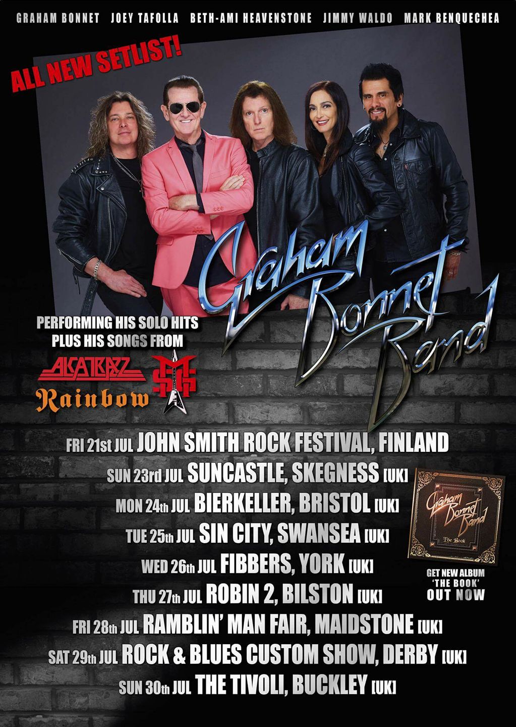 Joey Tafolla Graham Band tour UK starts this week!