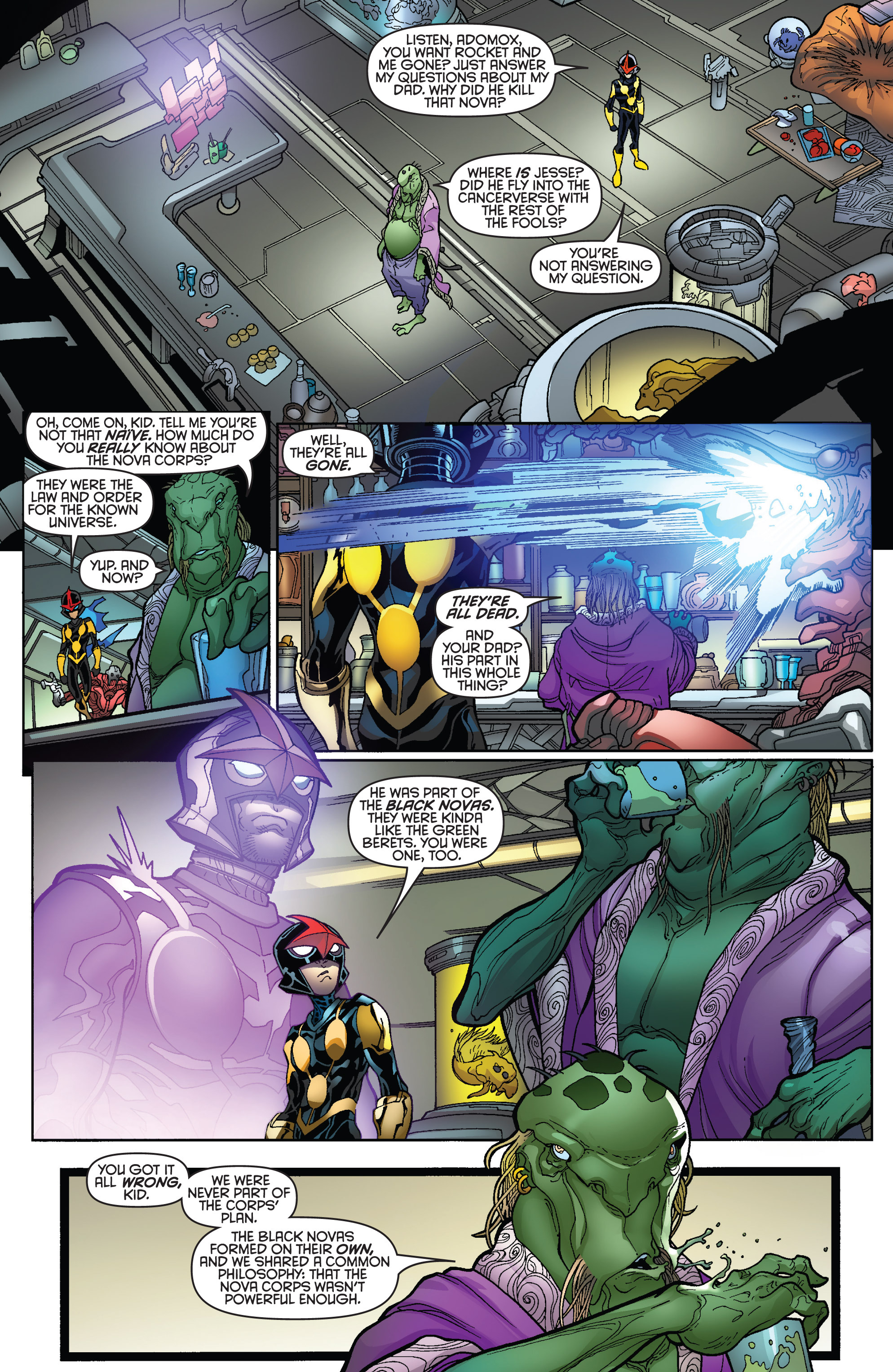 Read online Nova (2013) comic -  Issue #19 - 17