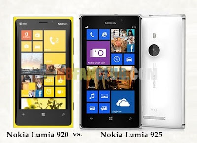 Nokia Lumia 920 vs. Nokia Lumia 925