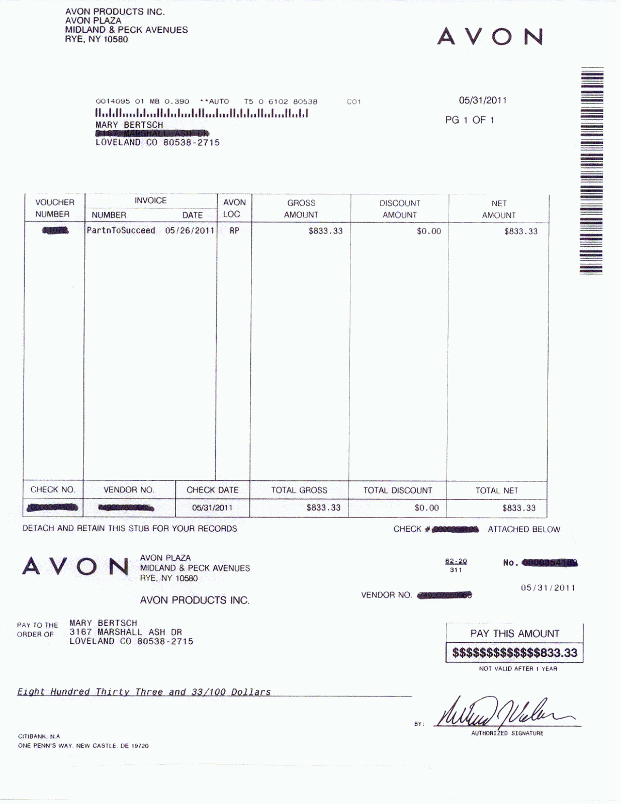 Avon Tax Bill Lookup