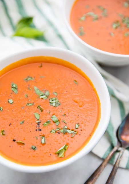 Perfect Whole30 Instant Pot Tomato Soup (Vegan) Recipe - Recipes Food