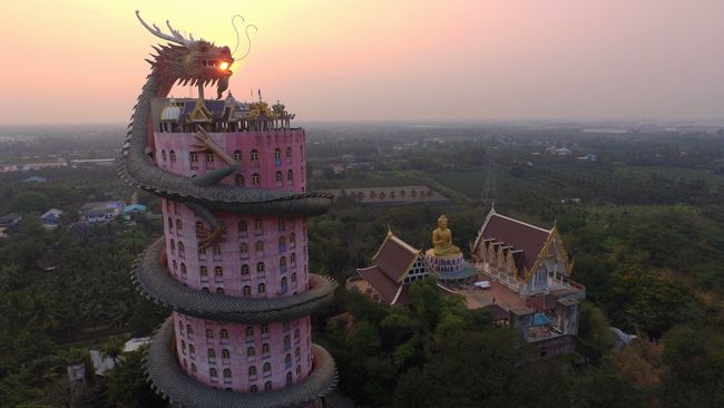 Wat Samphran Giant Dragon Temple Wat Samphran Giant Dragon Temple