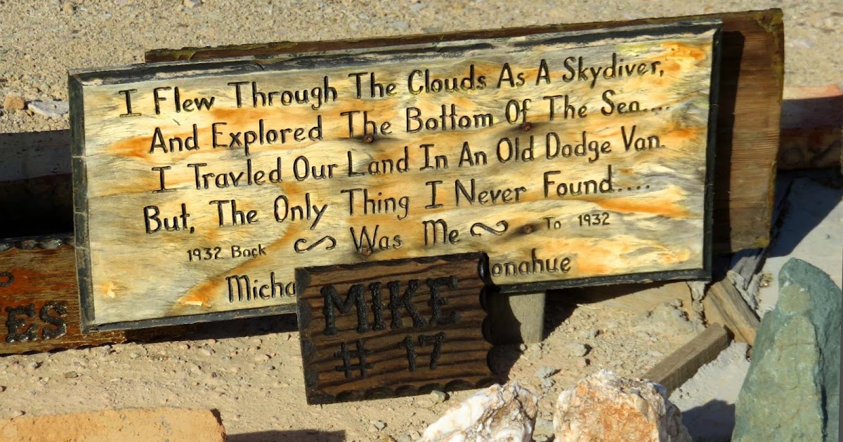 Geographically Yours Cemeteries Quartzsite, Arizona