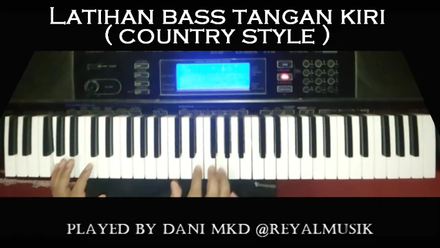 Latian Ritem Piano Keyboard Country Style Tempo Cepat