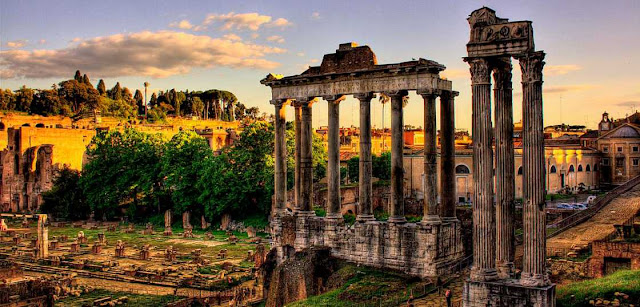 Ruinas de la antigua Roma