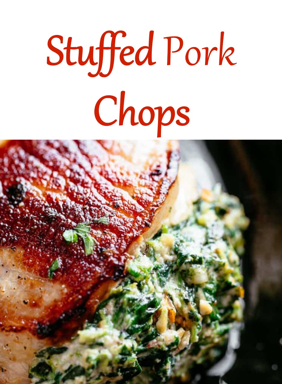 1563 Reviews: My BEST #Recipes >> Stuffed #Pork Chop - ...