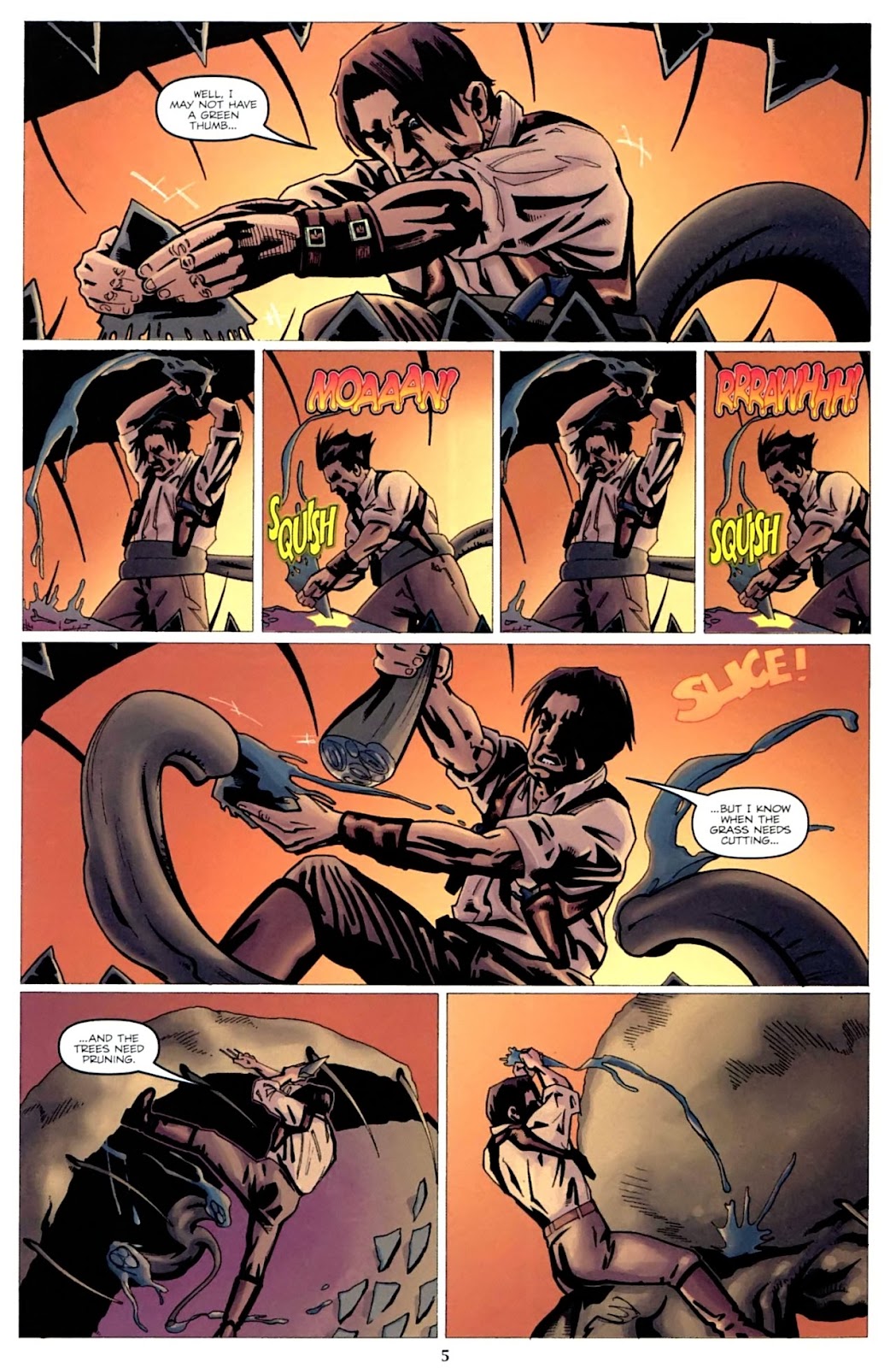 The Mummy: The Rise and Fall of Xango's Ax issue 3 - Page 7