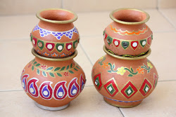 pot painting clay polymer fun