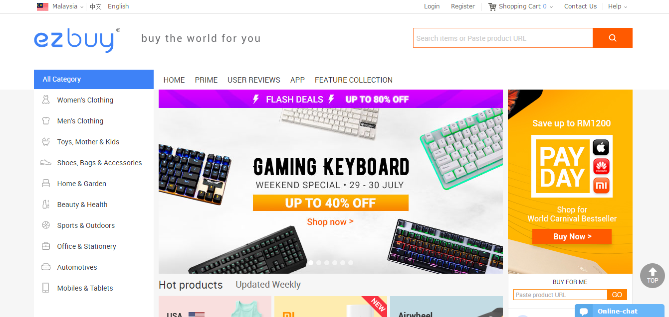 Shopping Online Di ezbuy.com Dengan Harga Serendah RM0.01! Shopping Online Di ezbuy.com Dengan Harga Serendah RM0.01!