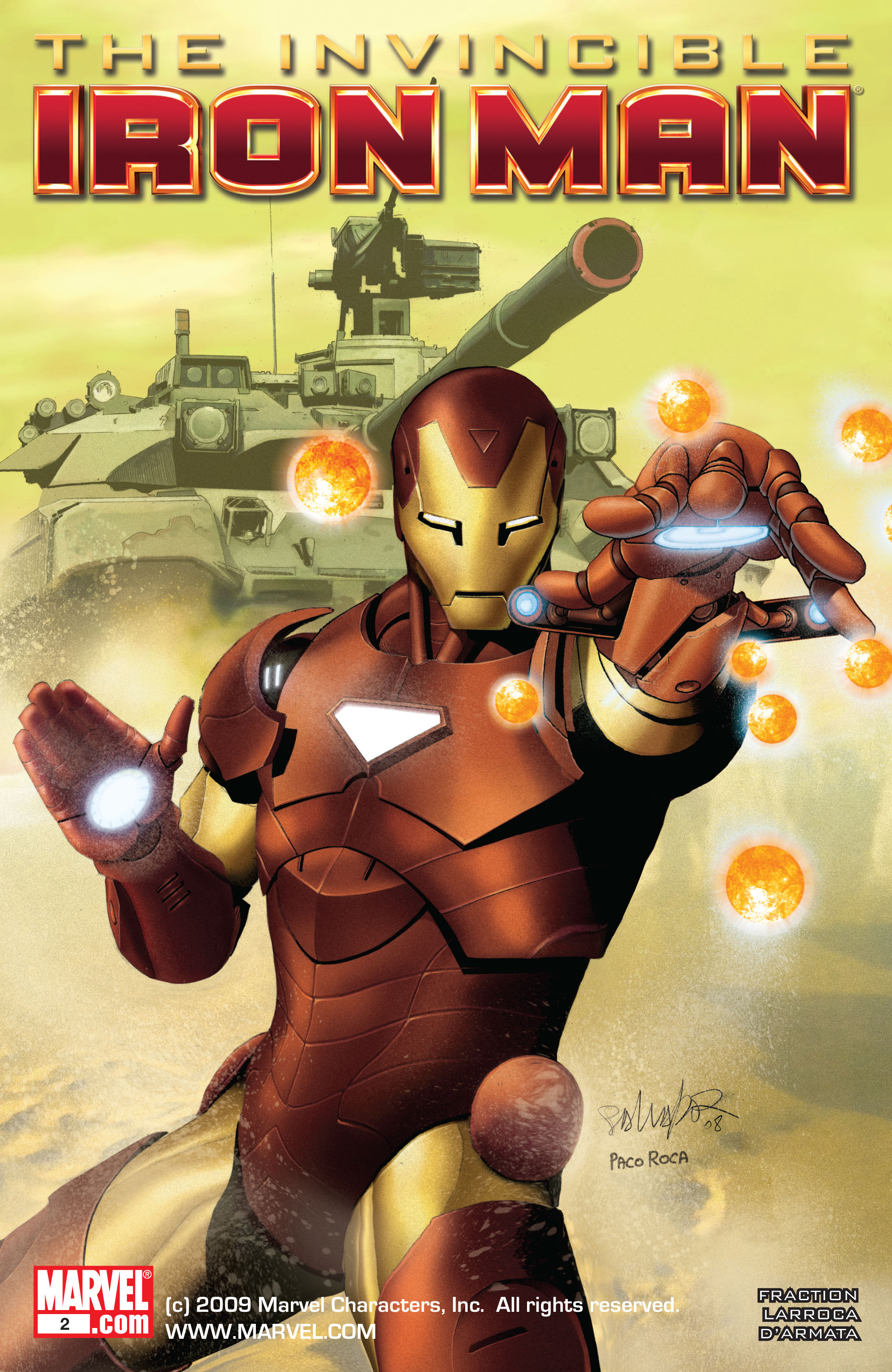 Read online Invincible Iron Man (2008) comic -  Issue #2 - 1