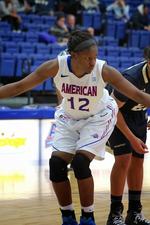 Women's Basketball American 59 Navy 49 DC Outlook