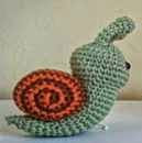 Caracol, Snail. Amigurumi