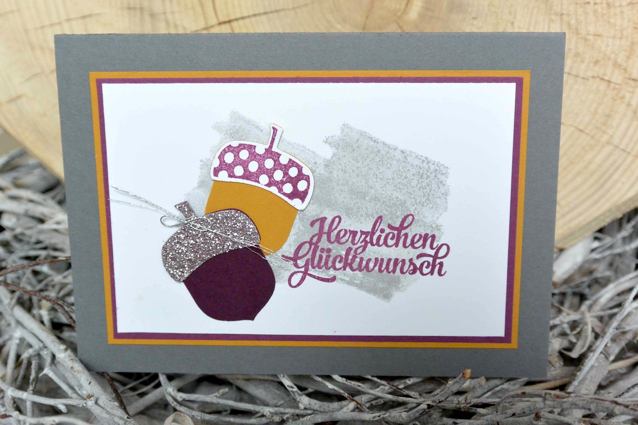 Mimi Zitrone Herbstliche Gluckwunsche Geburtstagskarte