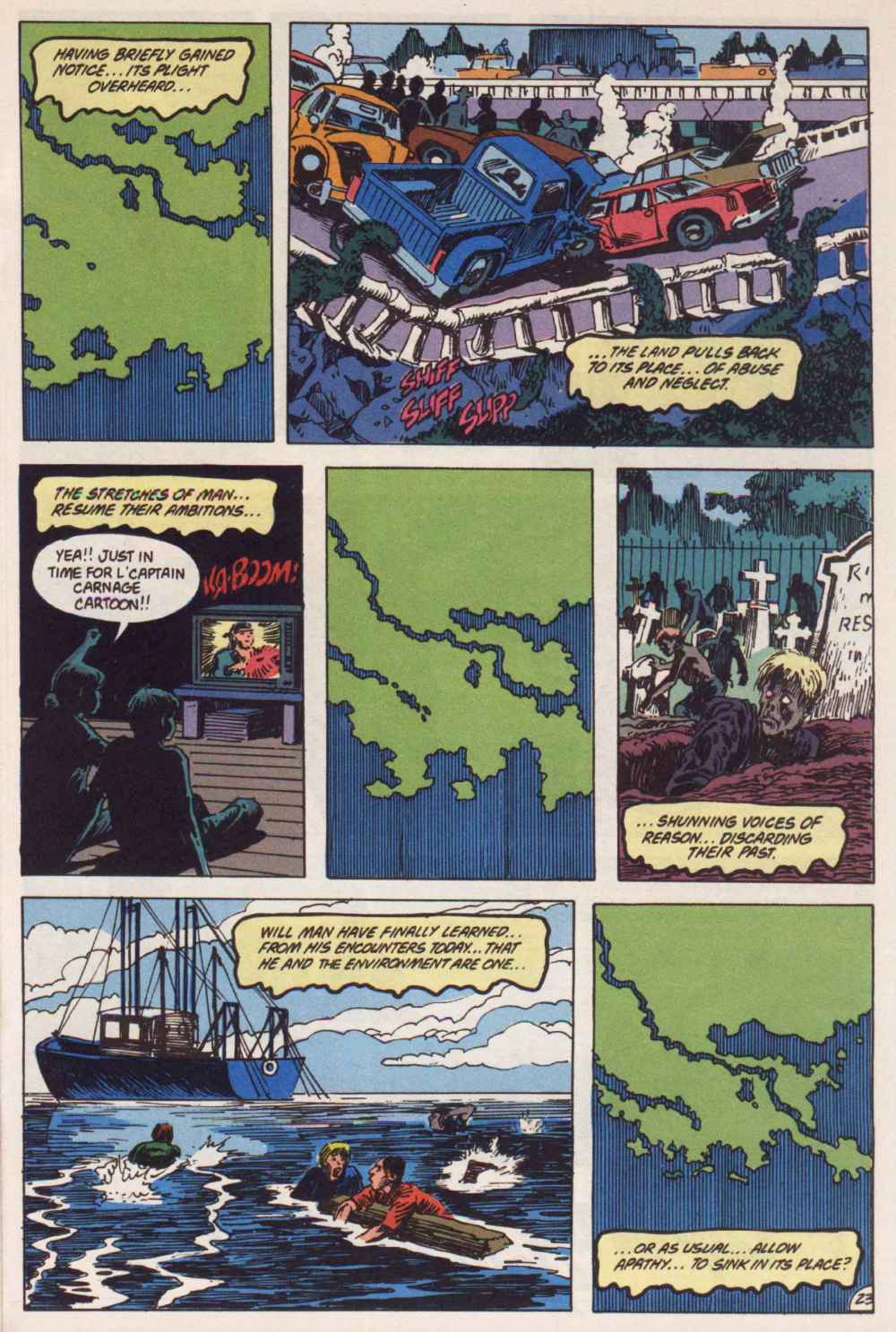 Swamp Thing (1982) Issue #92 #100 - English 23