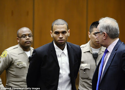 chris brown community service 1000 hours