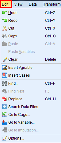 Berbagai Fungsi Menu Yang Ada Di SPSS - kabarito.com 3-menu-edit-spss-fungsi-perintah-submenu