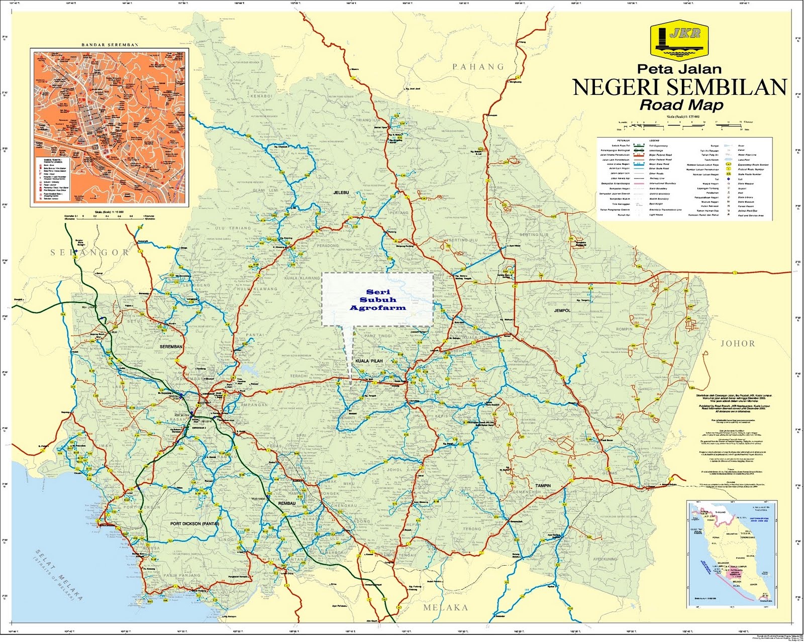 travelog kaki jalan Map