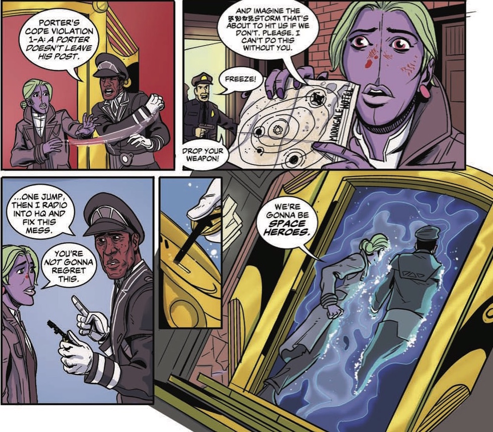 Weird Science DC Comics The Doorman 1 and 2 Review and **SPOILERS