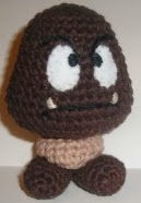 PATRON GRATIS GOOMBA (SUPER MARIO BROS) AMIGURUMI