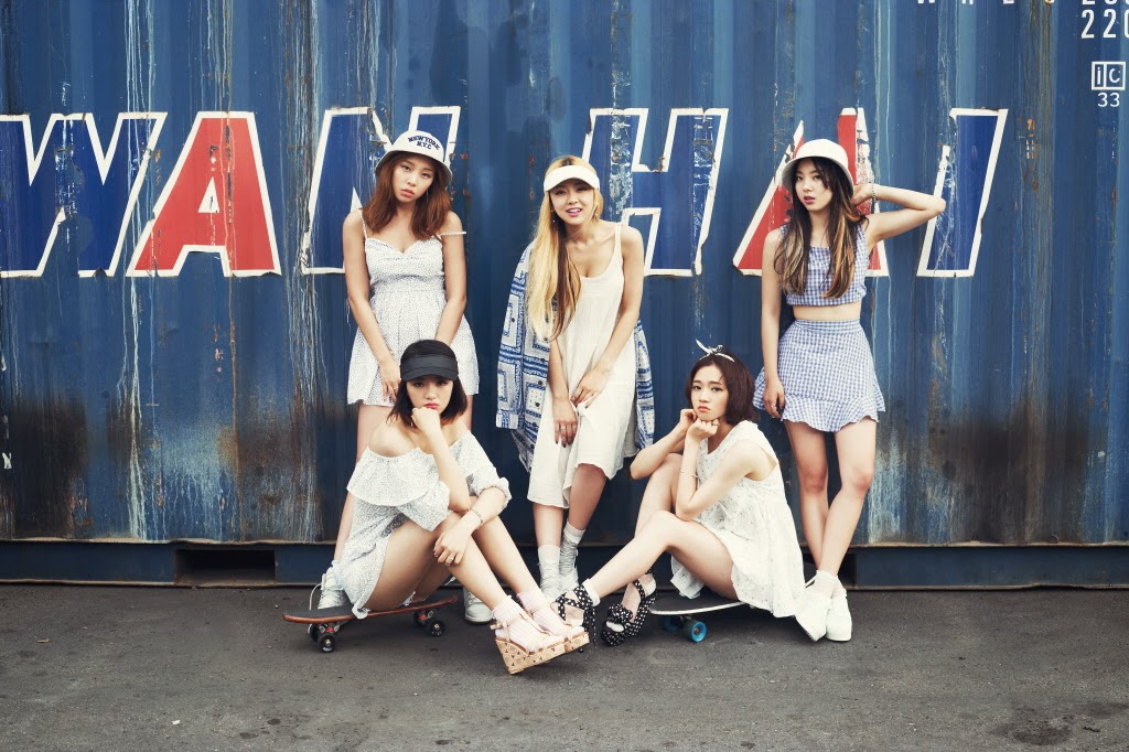 Ladies Code Concept φωτογραφίες του Kiss Kiss και fancams I say