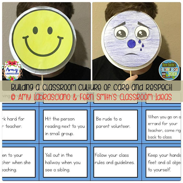 Building a Classroom Culture of Care and Respect - Back to School Edition at TeachersPayTeachers by Amy Labrasciano and Fern Smith's Classroom Ideas.