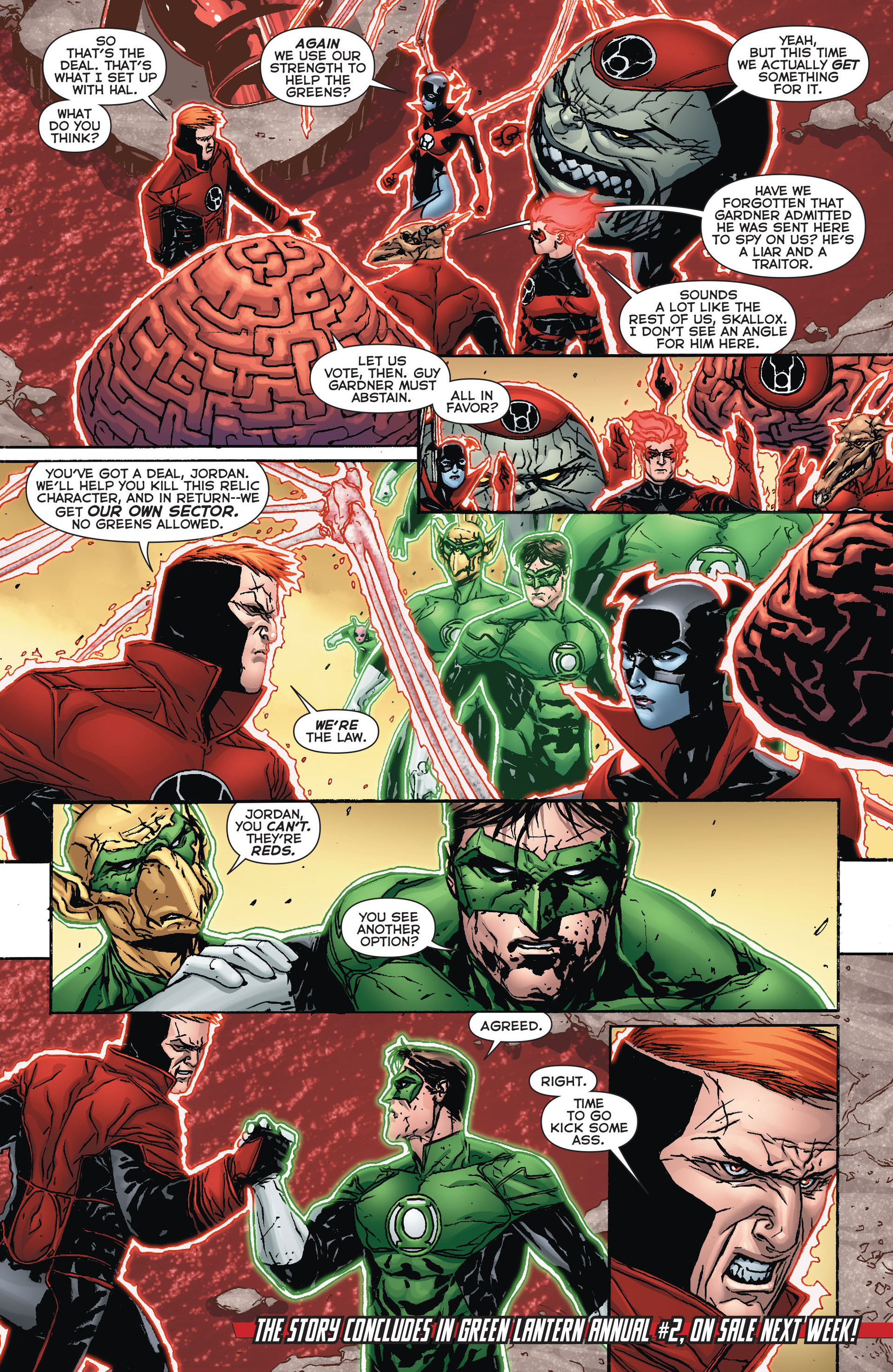 Read online Red Lanterns comic -  Issue #24 - 21