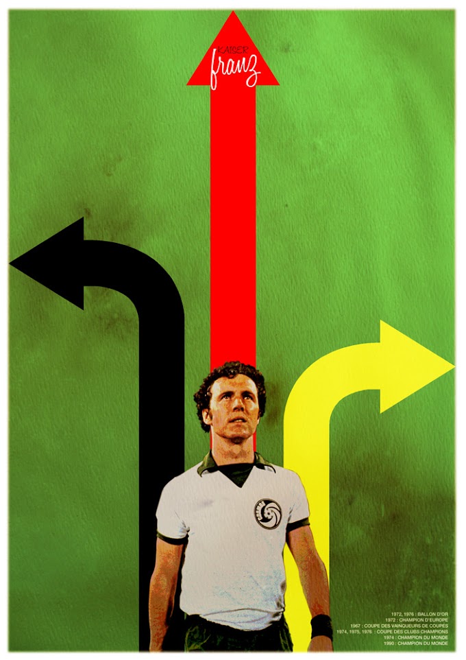 A l'affiche ce soir... FRANZ BECKENBAUER vu par SLip.