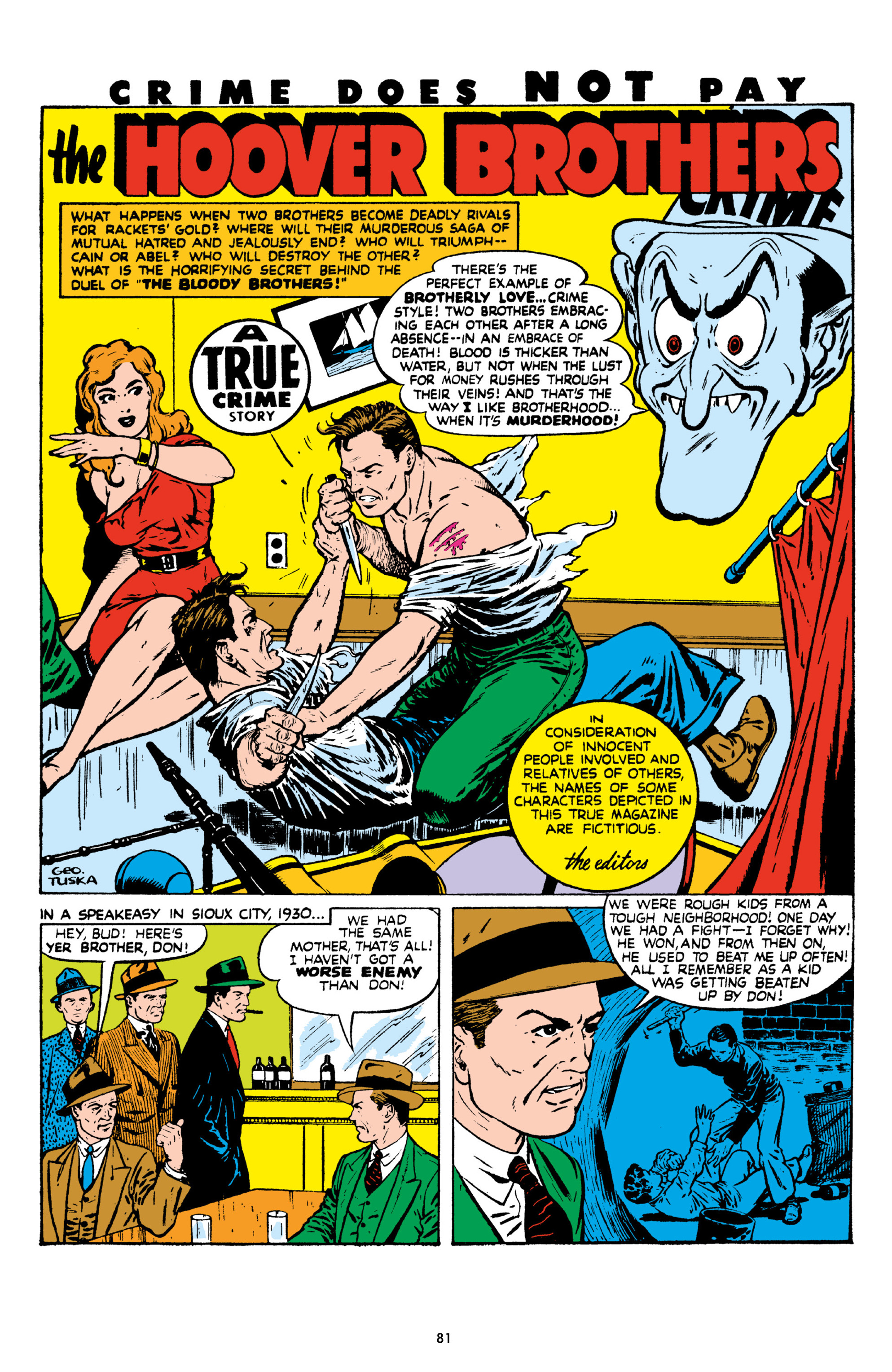 Read online Crime Does Not Pay Archives comic -  Issue # TPB 8 (Part 1) - 82