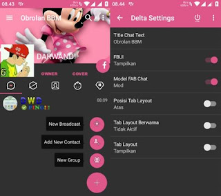 BBM DELTA V3.7.1a Minimouse Theme base bbm v3.0.1.25 Apk BBM DELTA V3.7.1a Minimouse Theme base bbm v3.0.1.25 Apk