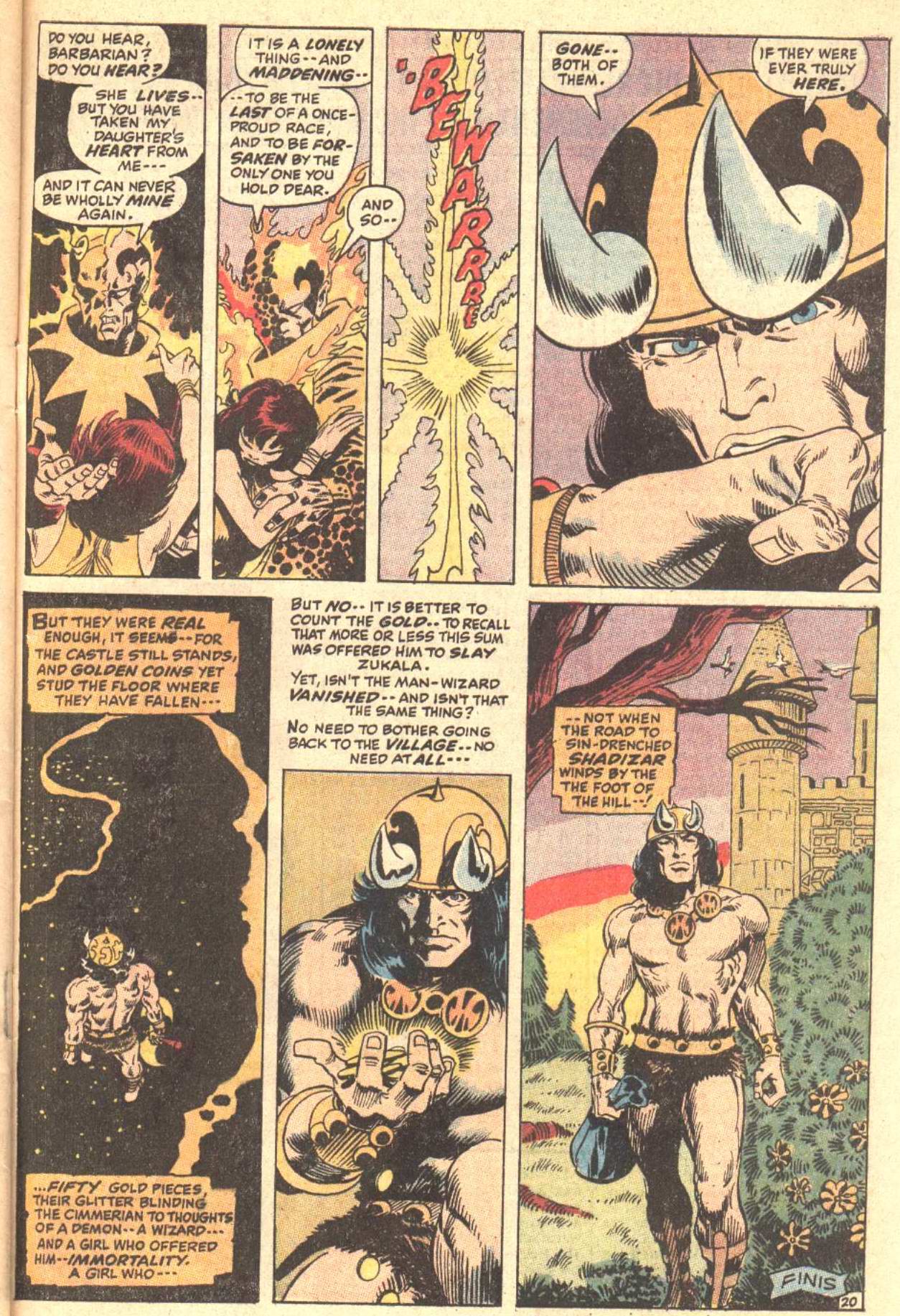 Conan the Barbarian (1970) Issue #5 #17 - English 21