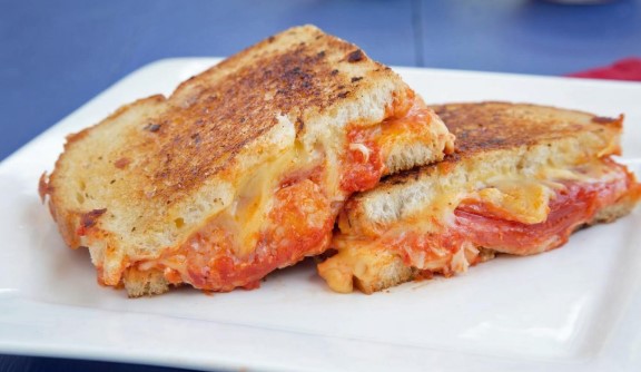 Pizza Grilled Cheese Pizza Grilled Cheese