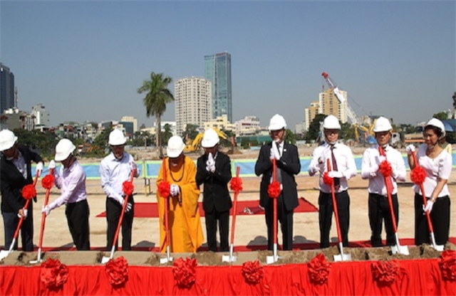 Lễ động thổ dự án chung cư Vinhomes Gallery Giảng Võ Lễ động thổ dự án chung cư Vinhomes Gallery Giảng Võ