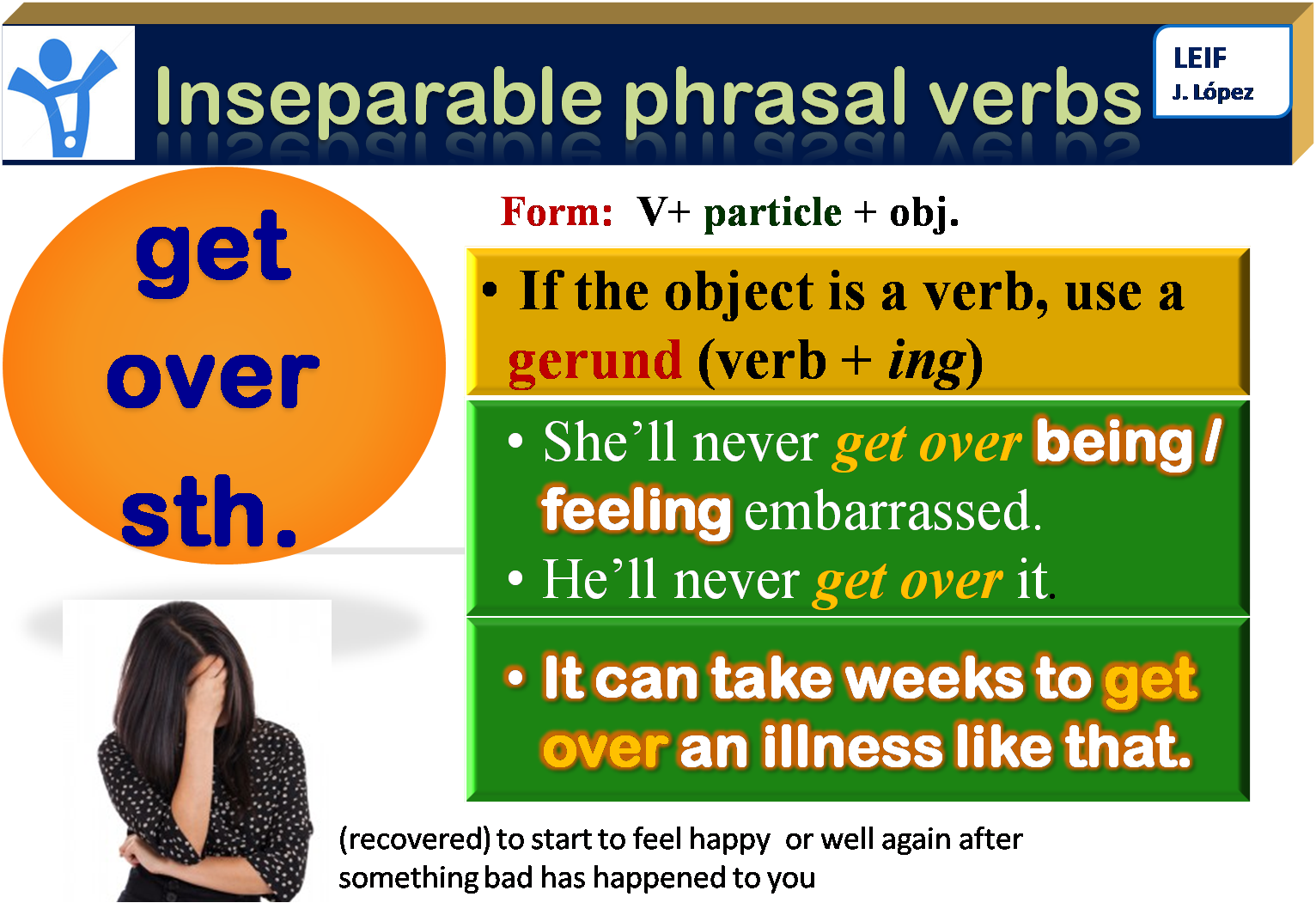 Phrasal Verb - Get Over