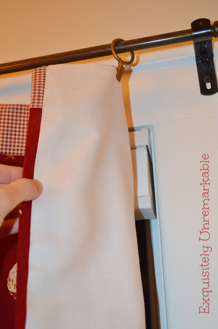 How to line a valance