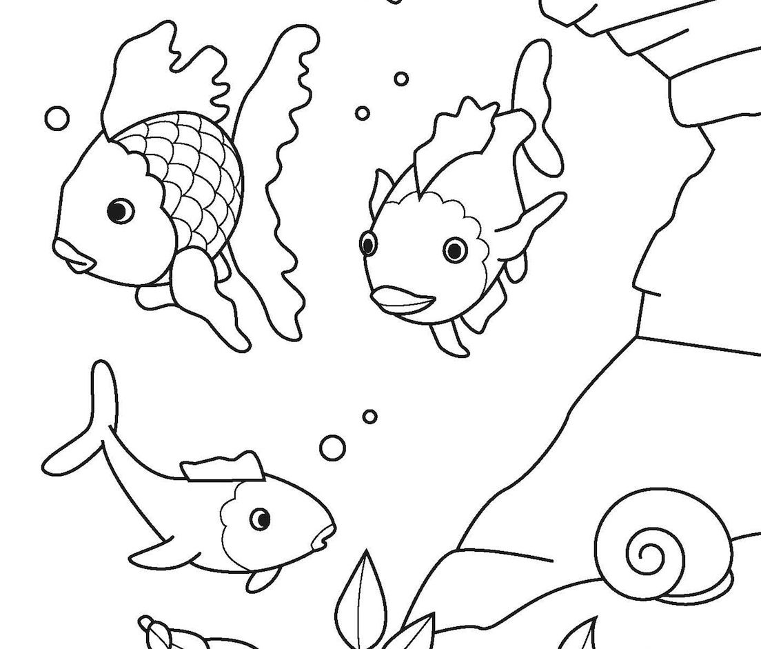 Coloring Pages: Fish Free Printable Coloring Pages