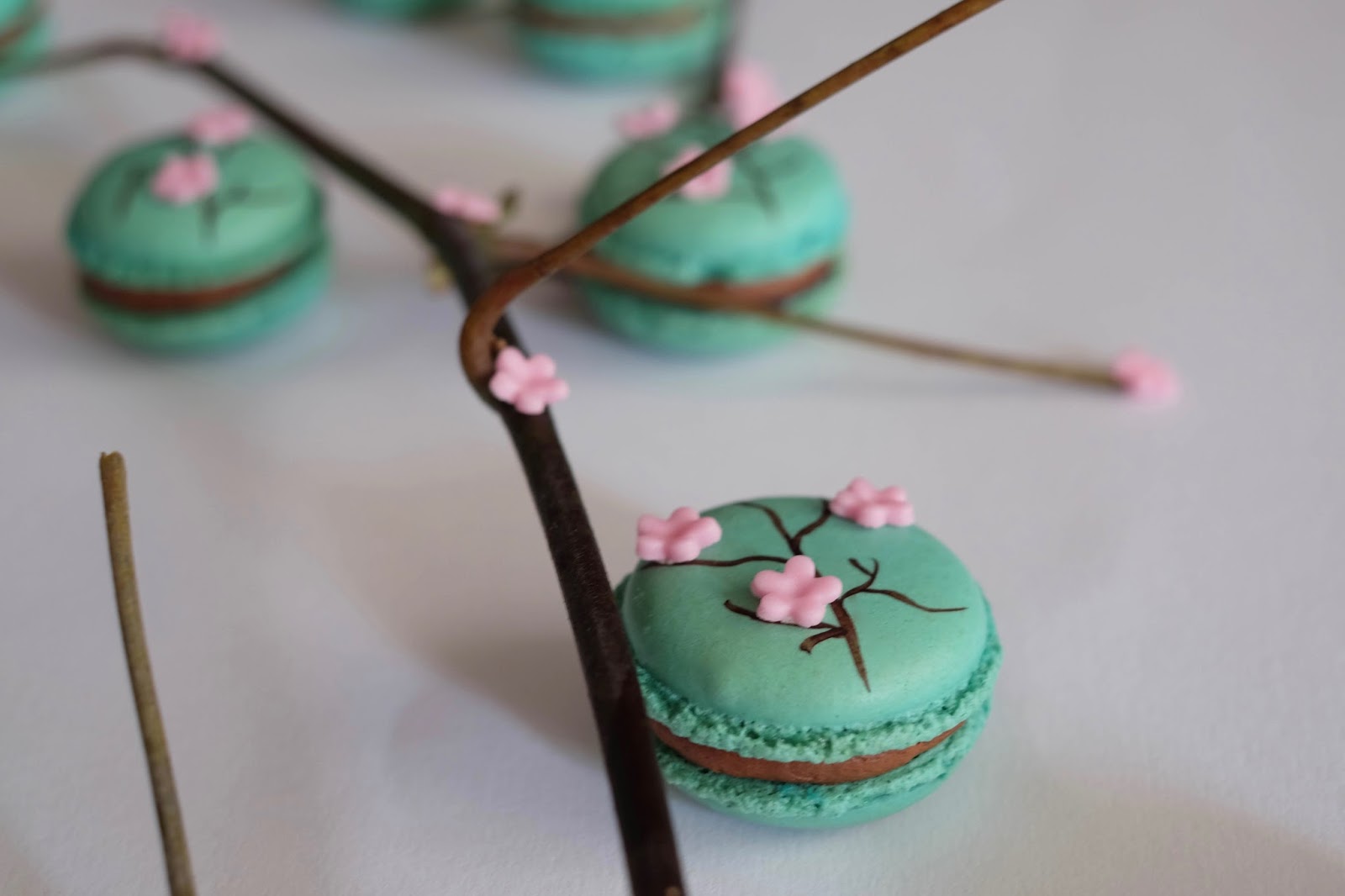 Kirsch Nougat Macarons | Marion's Kaffeeklatsch Kirsch Nougat Macarons | Marion's Kaffeeklatsch