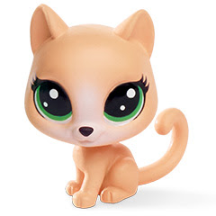 Littlest Pet Shop Series 1 Large Playset Whiskers Katerly (#1-105) Pet