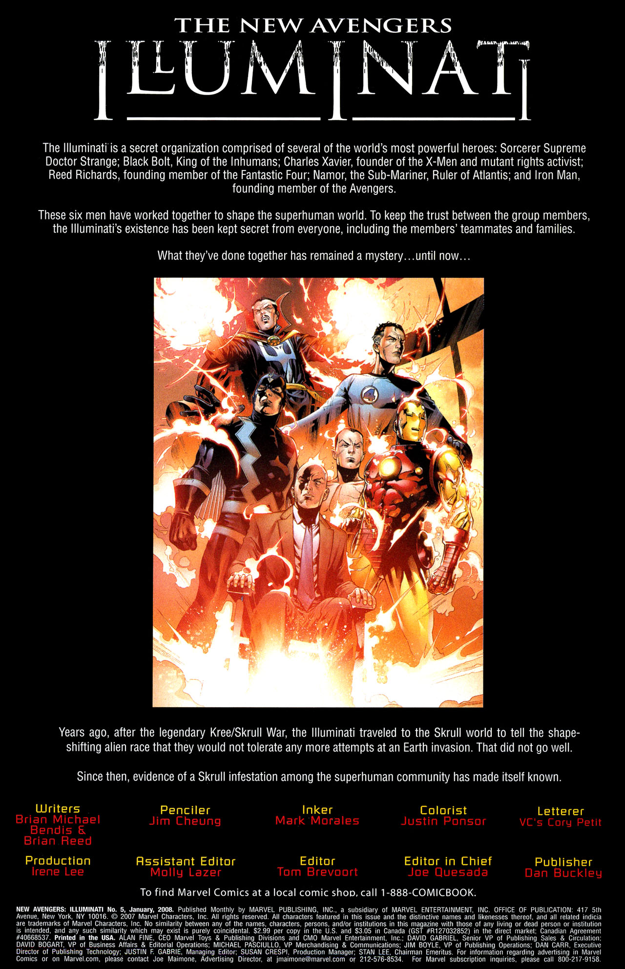 Read online New Avengers: Illuminati (2007) comic -  Issue #5 - 2