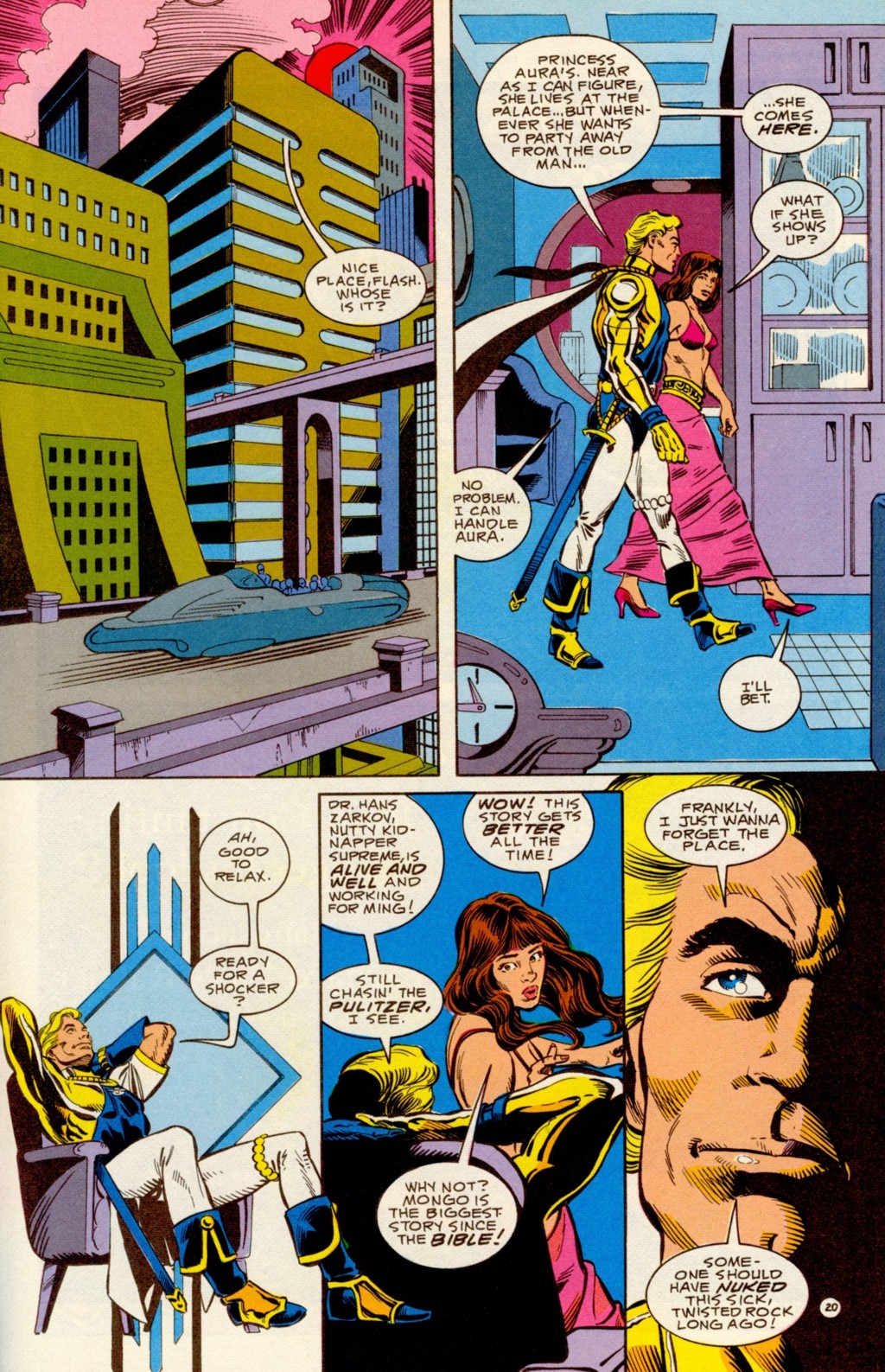 Read online Flash Gordon (1988) comic -  Issue #4 - 21