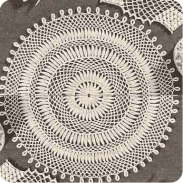 Centro de mesa "Dalia" a Crochet Centro de mesa "Dalia" a Crochet