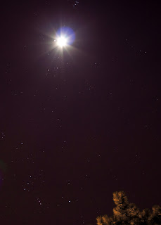 wide angle jupiter moon conjunction