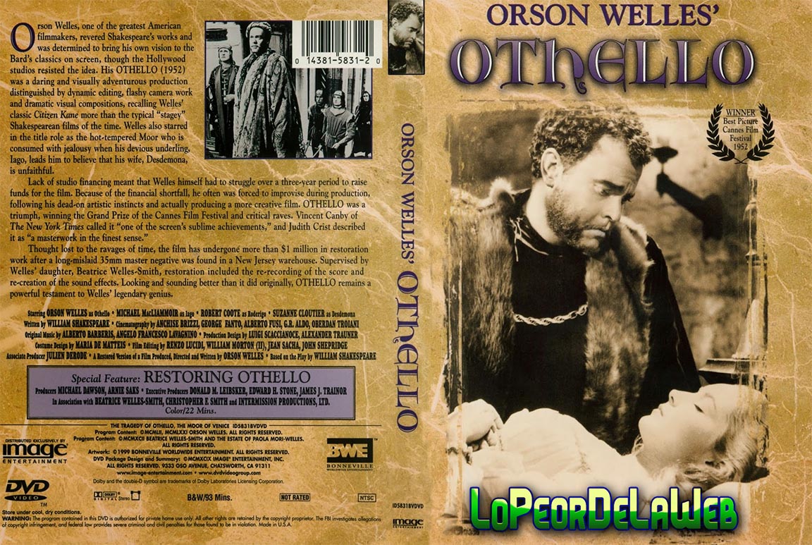 Othello [ Otelo / 1952 / Orson Welles / 1080p ]