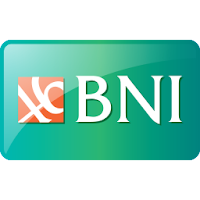 Bank BNI payment method logo icon