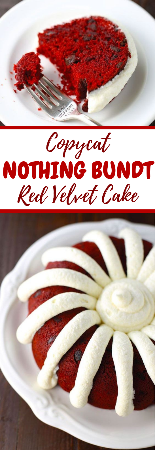 COPYCAT NOTHING BUNDT RED VELVET CAKE #Dessert #Baking COPYCAT NOTHING BUNDT RED VELVET CAKE #Dessert #Baking