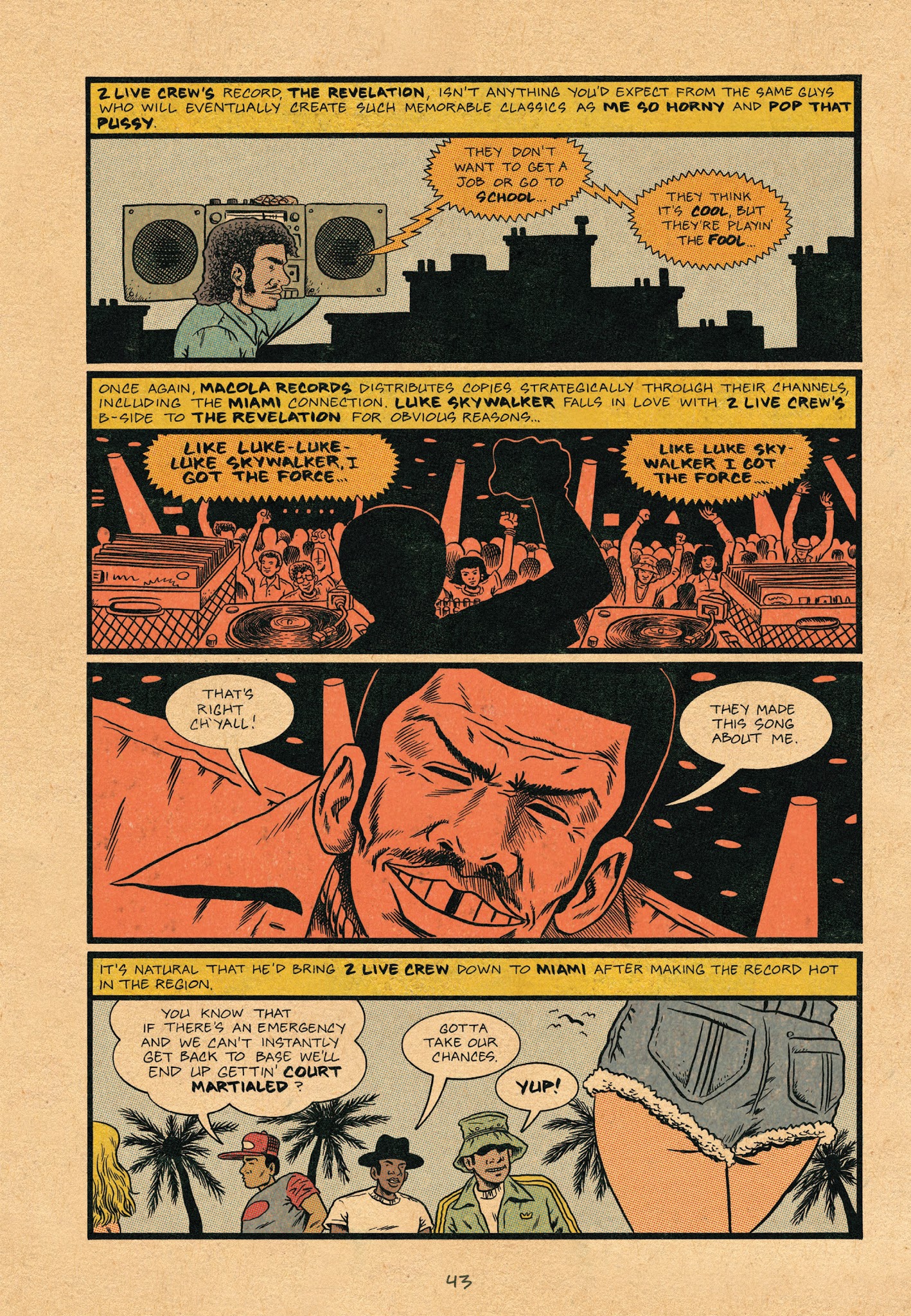 Read online Hip Hop Family Tree (2013) comic -  Issue # TPB 4 - 44