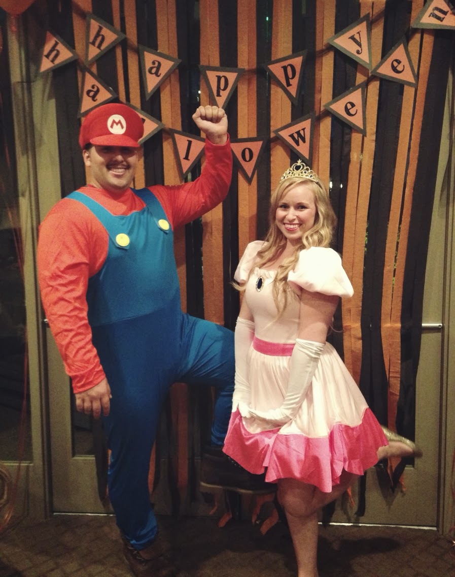 Mario and Peach