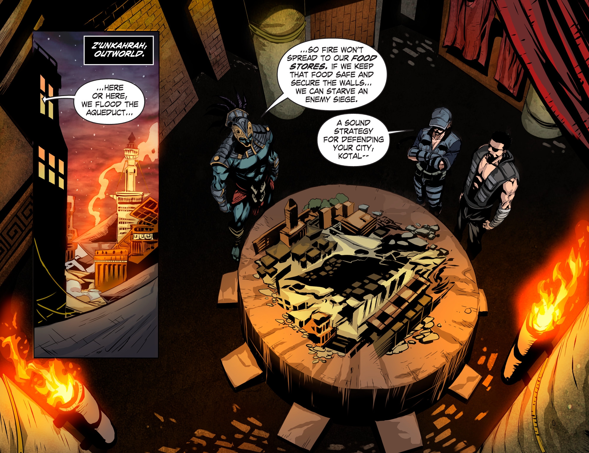 Read online Mortal Kombat X [I] comic -  Issue #14 - 18