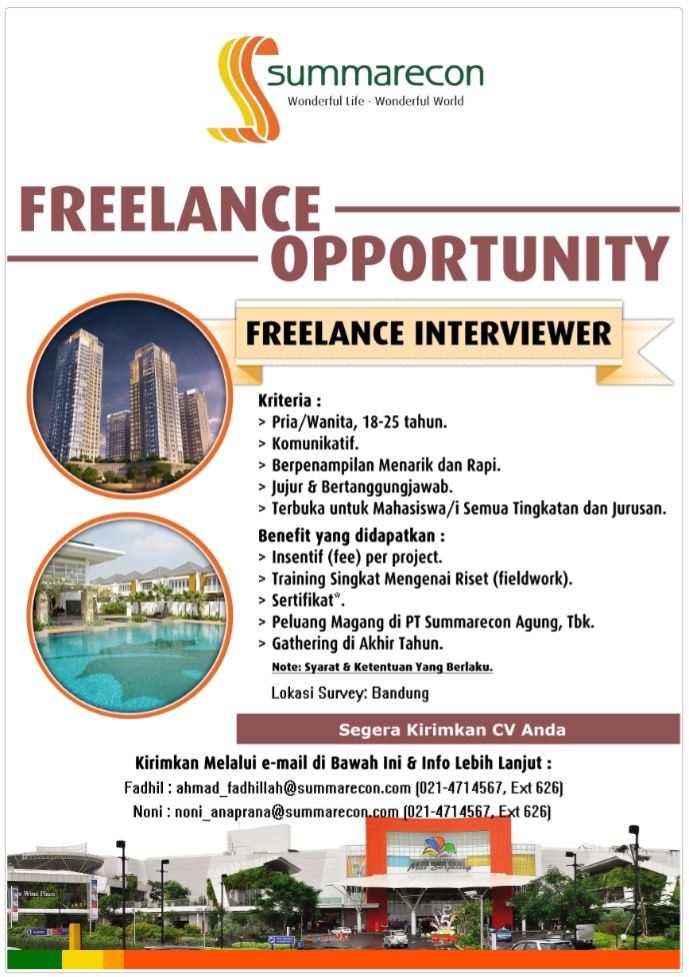 lowongan pekerjaan freelance online - Loker