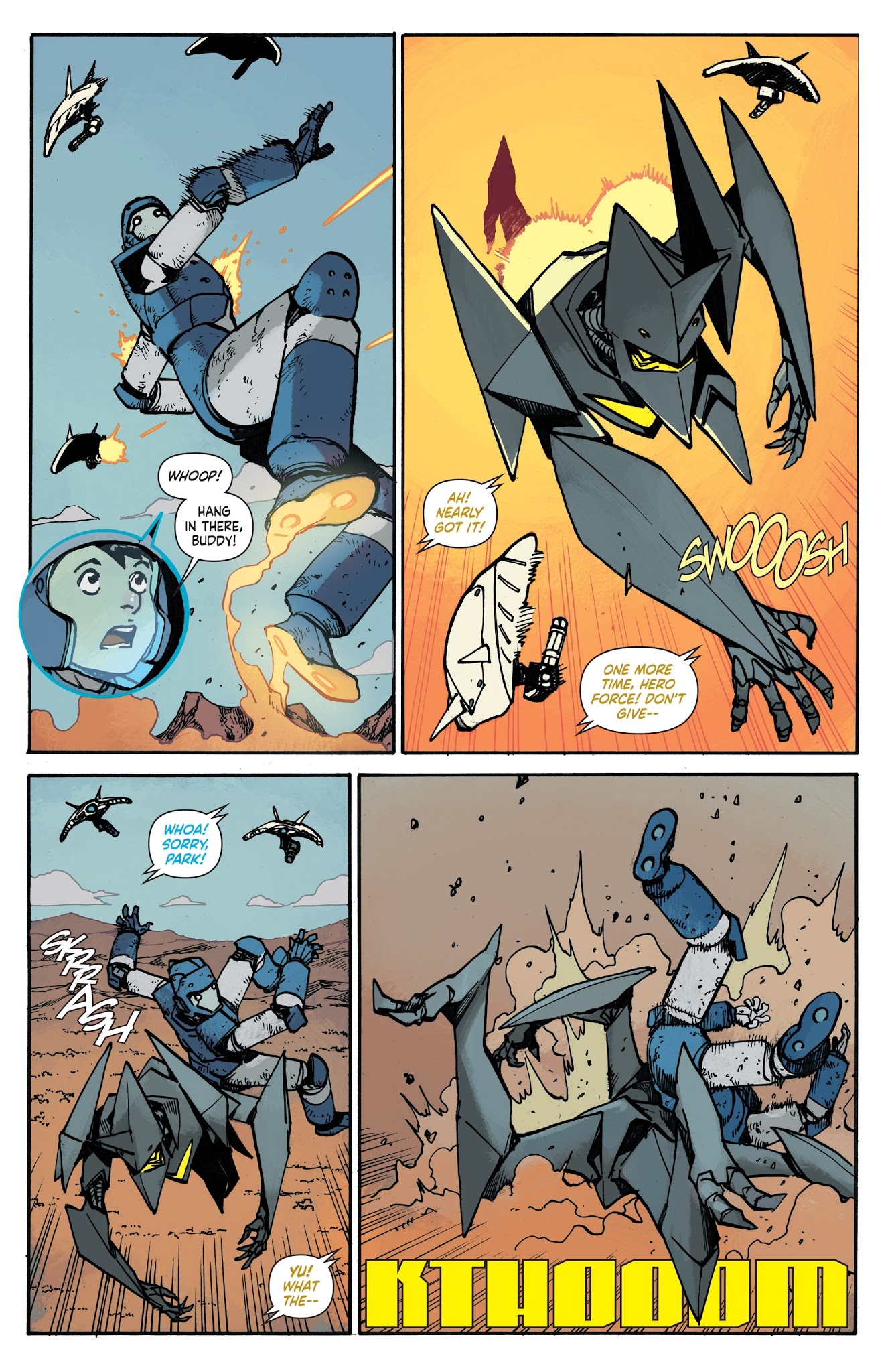 Read online Mech Cadet Yu comic -  Issue #3 - 12