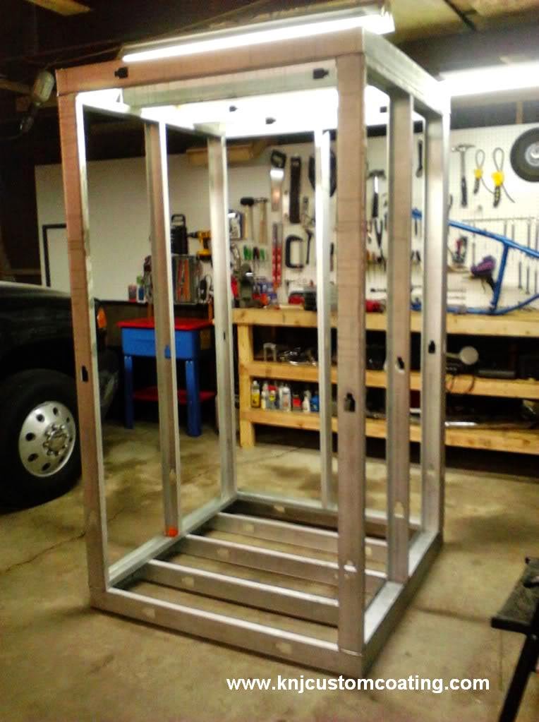 8' X 8' X 16' Gas Powder Coat Curing Oven